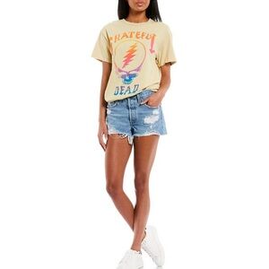 Junk Food Clothing Los Angeles Grateful Dead Oversized Graphic T-Shirt